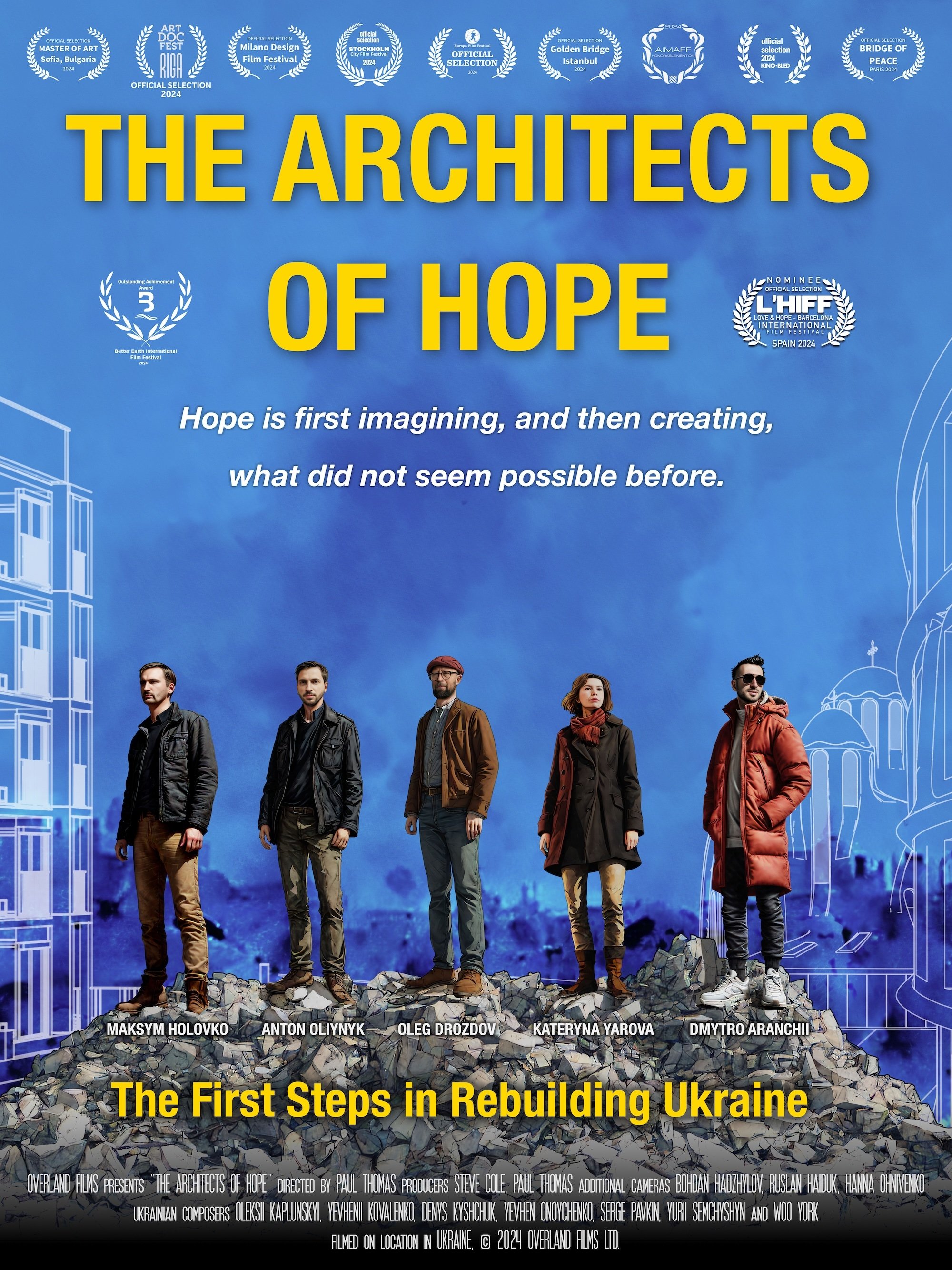 Poster de The Architects of Hope: The First Steps in Rebuilding Ukraine
