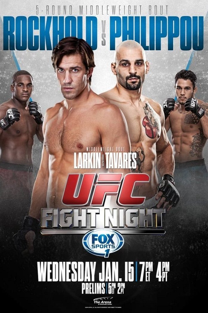 Poster de UFC Fight Night 35: Rockhold vs. Philippou