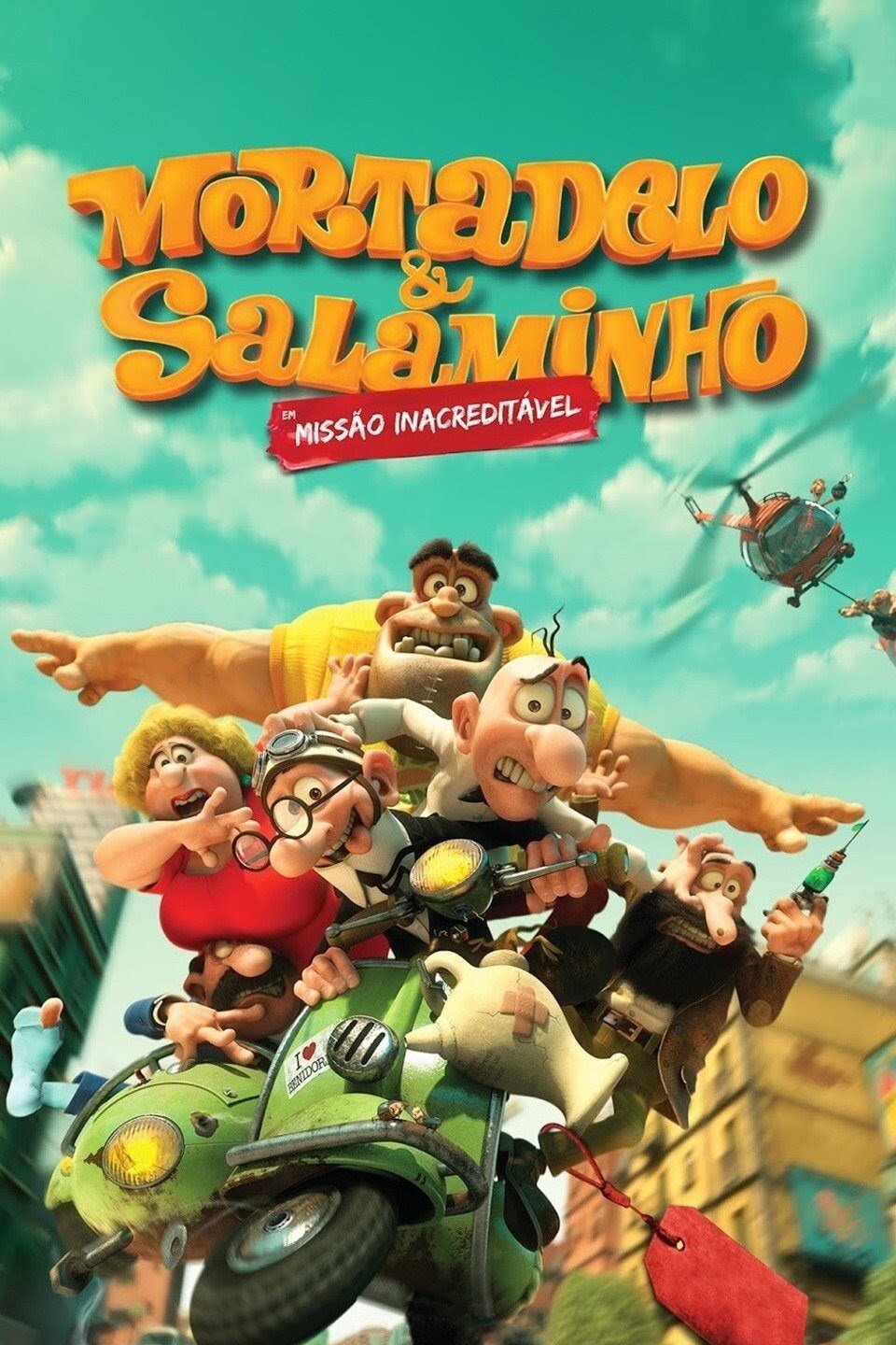 Poster de Mortadelo e Salaminho: Missão Inacreditável