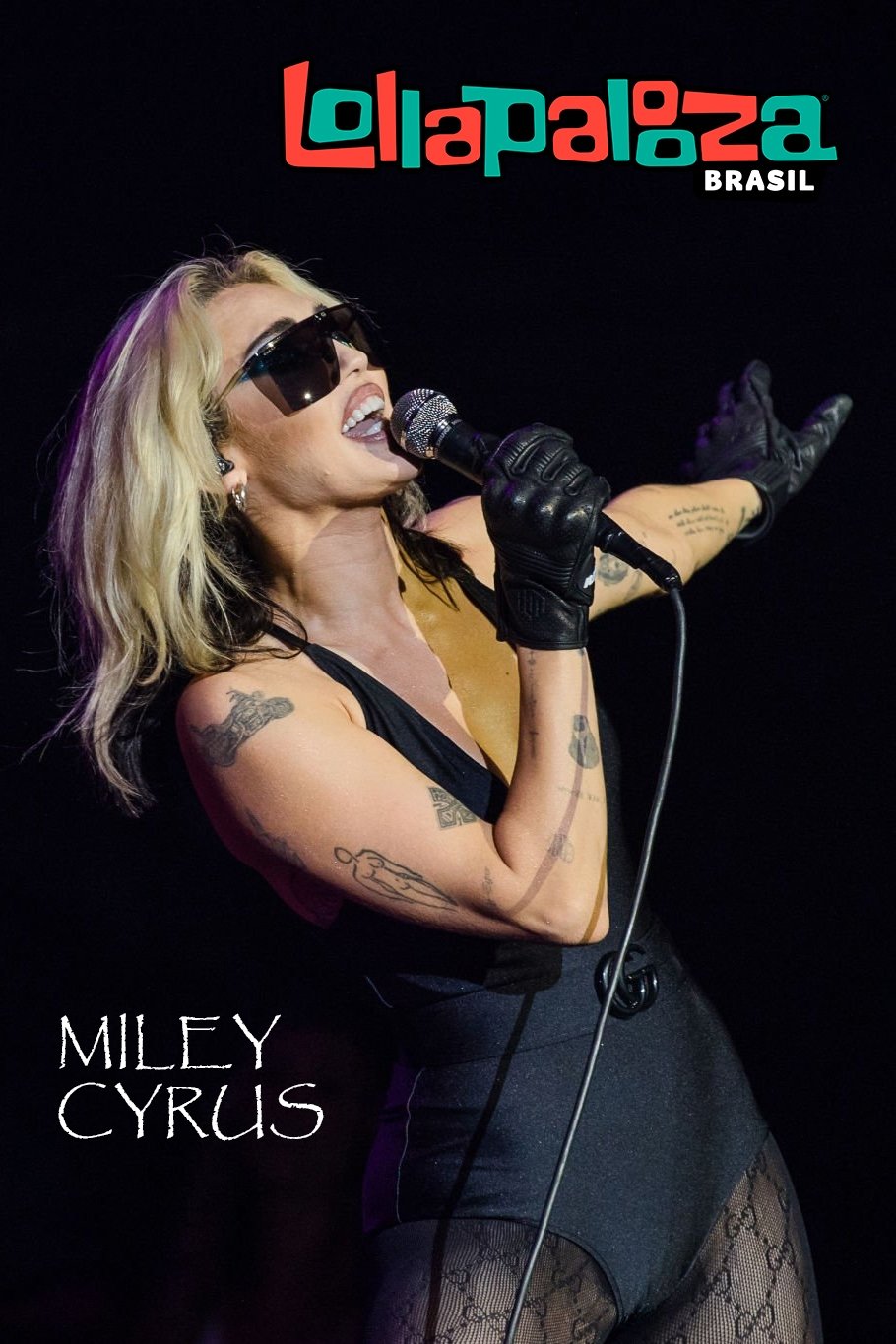 Poster de Miley Cyrus: Ao Vivo no Lollapalooza Brasil