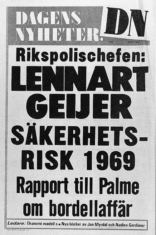 Poster de Bordellaffären från Makten och sanningen