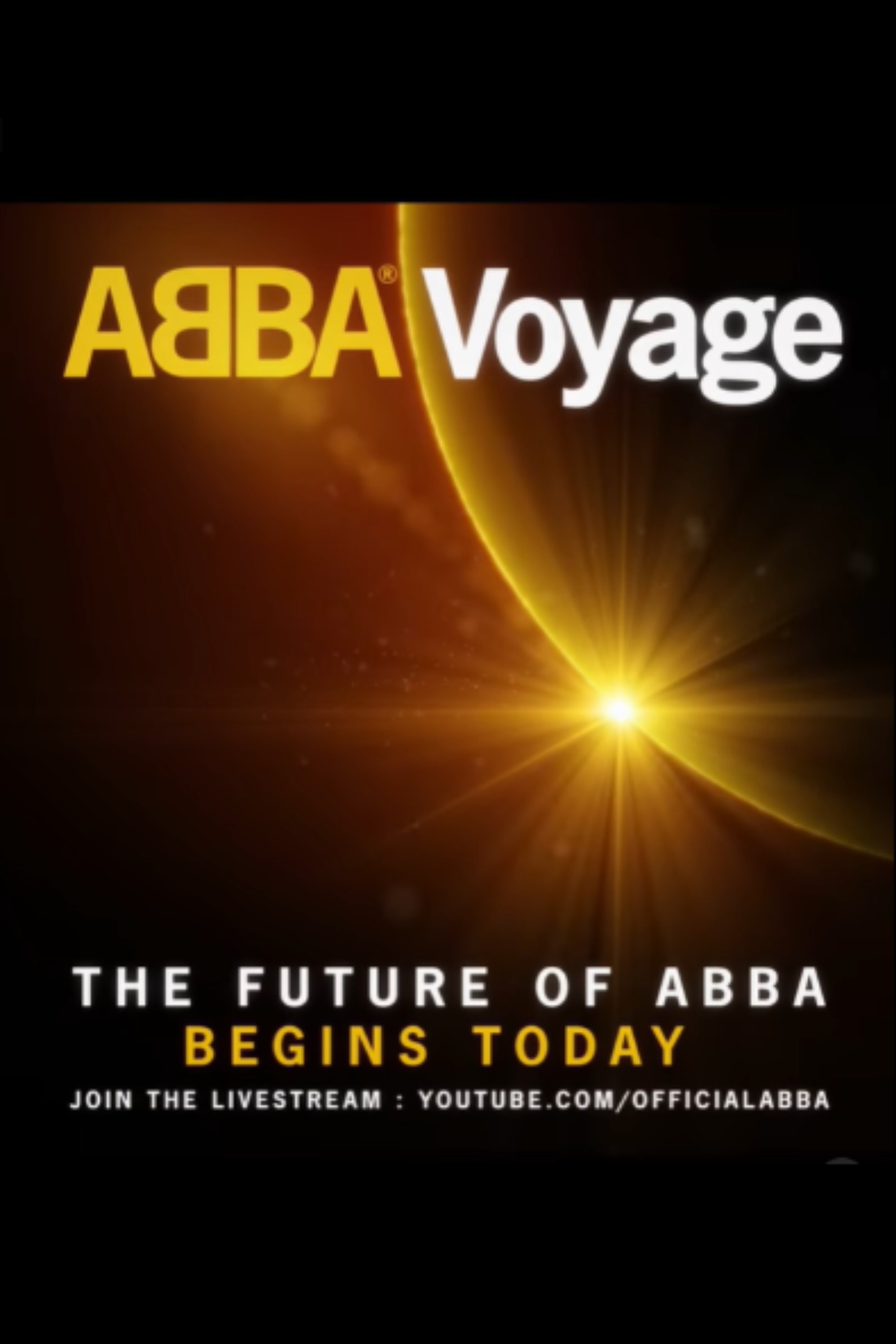 Affiche du film ABBA – Voyage | LIVE