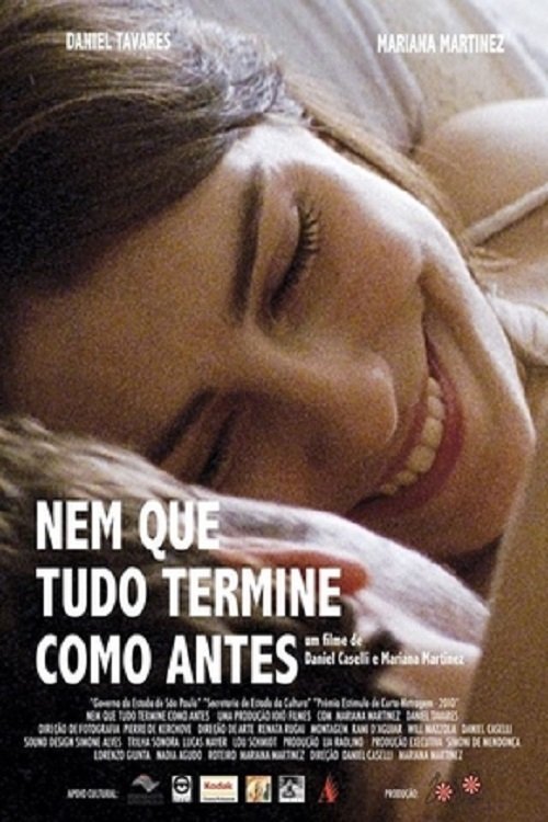 Poster de Nem Que Tudo Termine Como Antes