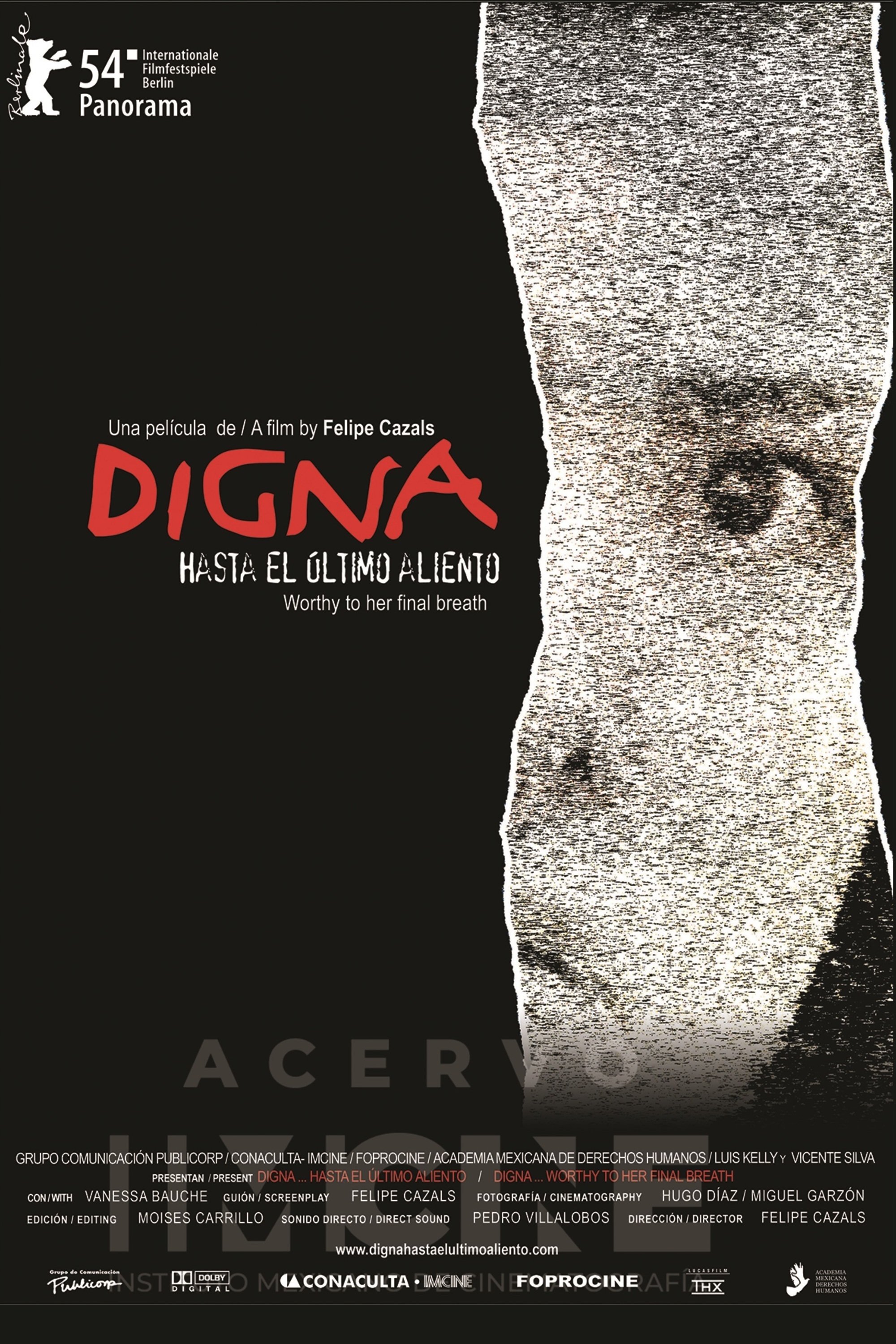 Poster de Digna... hasta el último aliento
