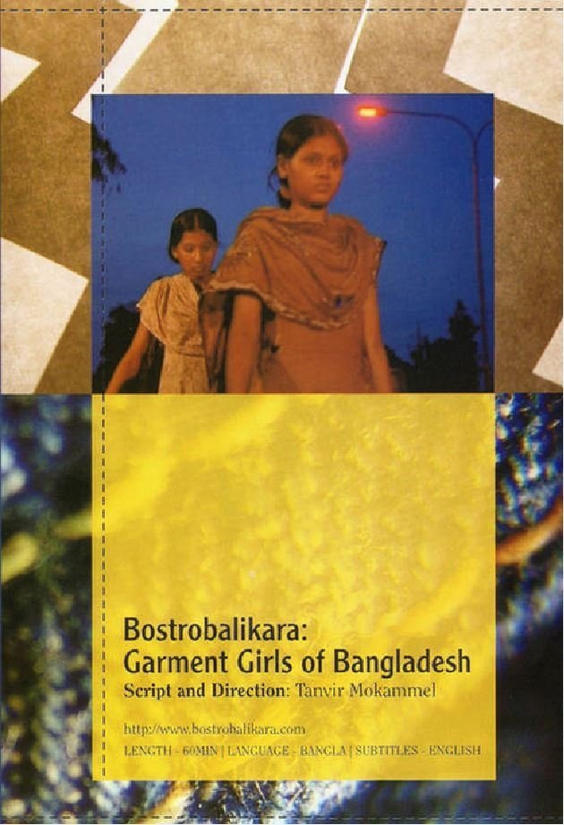 Poster de Bostrobalikara: Garment Girls of Bangladesh