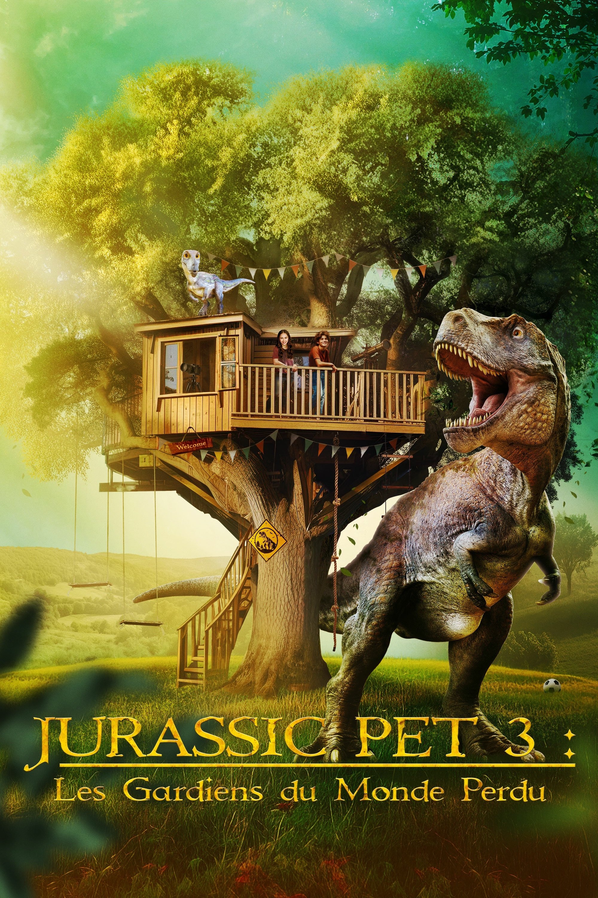 Affiche du film The Adventures of Jurassic Pet: Return to the Wild