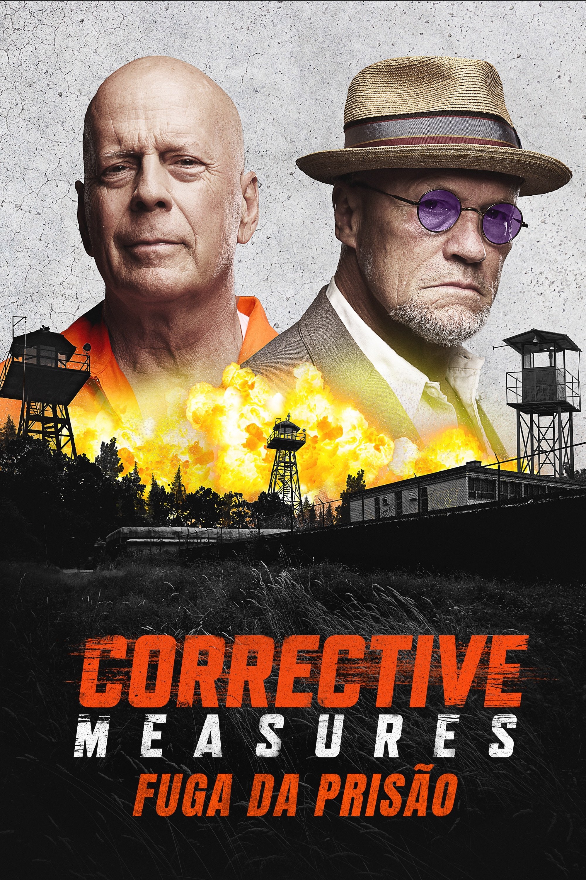Poster de Corrective Measures: Fuga da Prisão