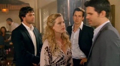 Romantic: Three men on a rabbit hunt