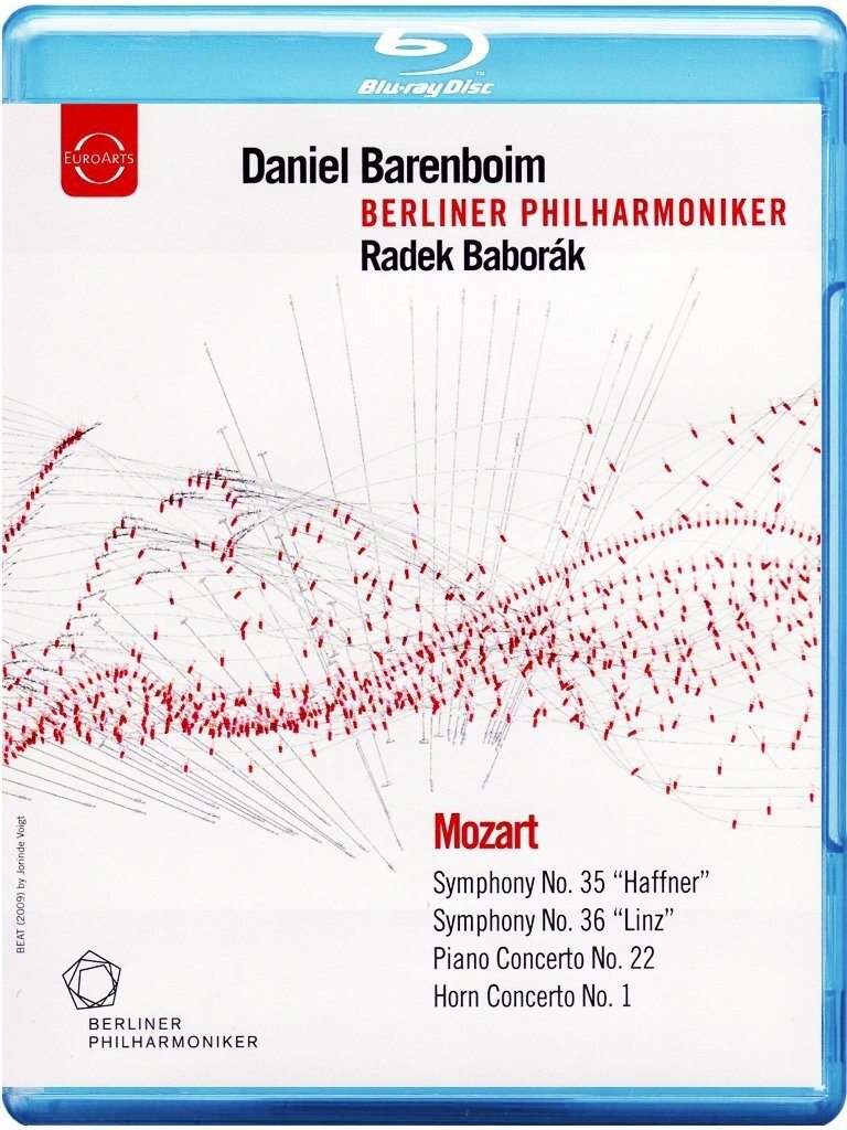 Poster de Mozart - Berliner Philharmoniker - Radek Baborák - Daniel Barenboim