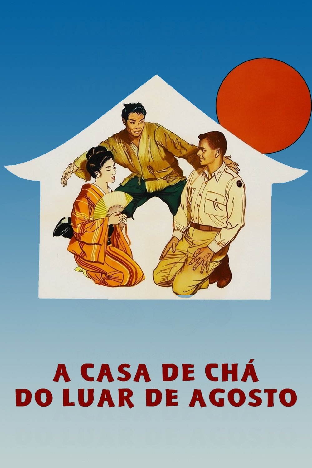 Poster de Casa de Chá do Luar de Agosto