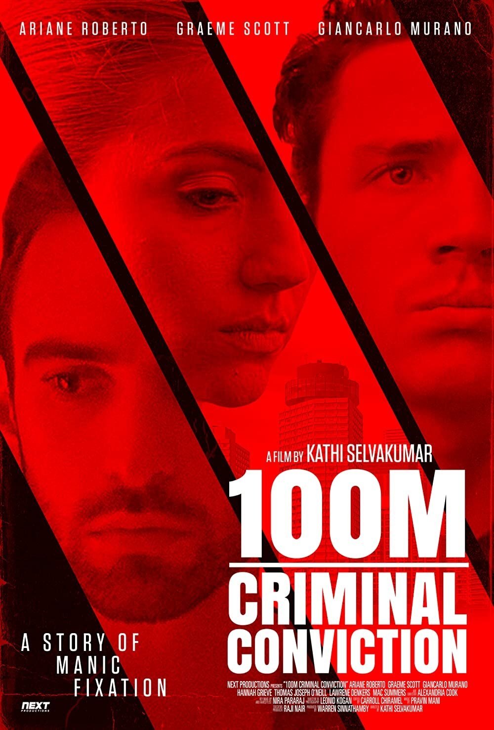Poster de 100m Criminal Conviction