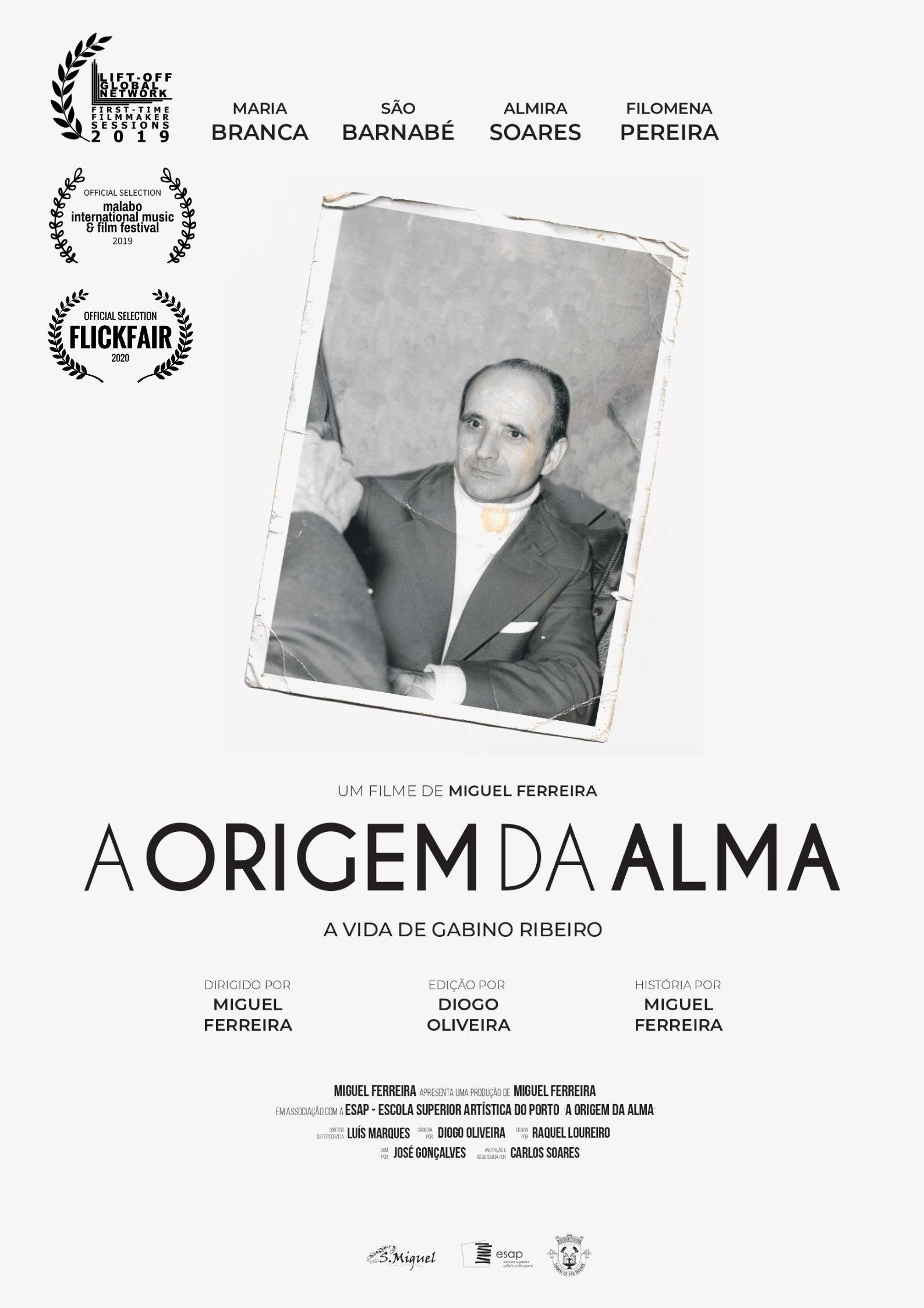 Poster de A Origem da Alma: A Vida de Gabino Ribeiro