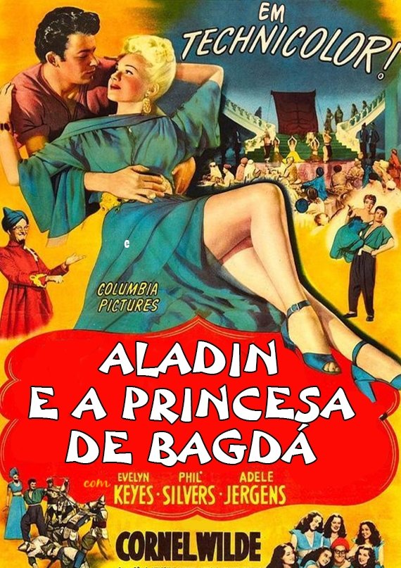 Poster de Aladin e a Princesa de Bagdá