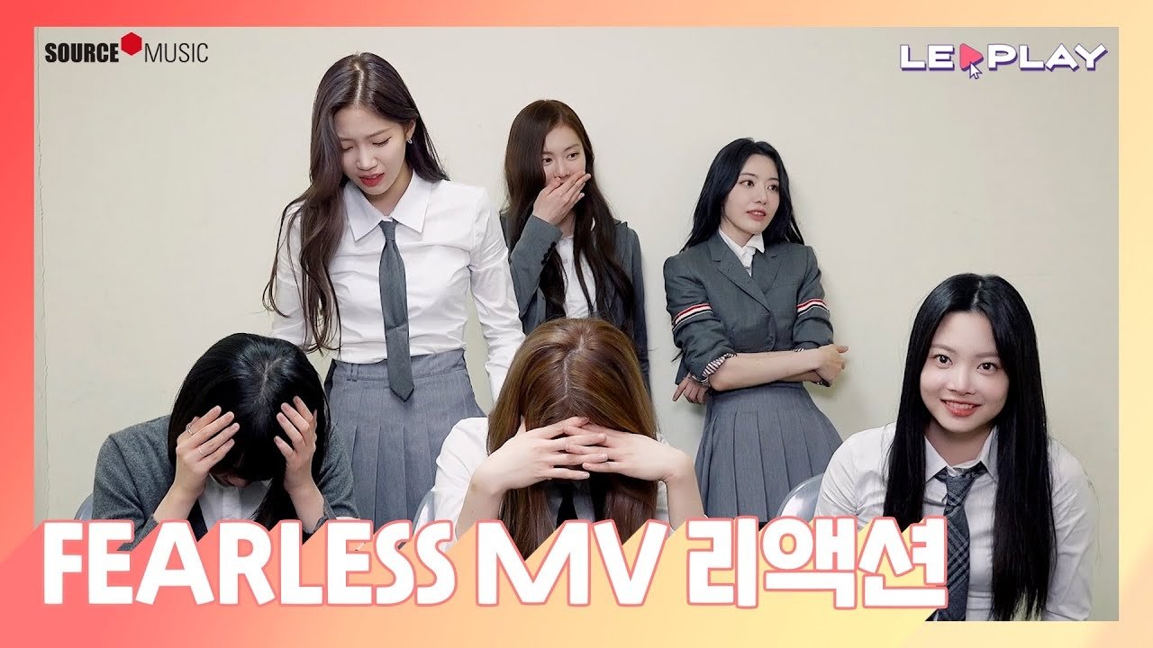 ‘FEARLESS’ MV reaction | Have you ever seen a team so serious about reactions?!
