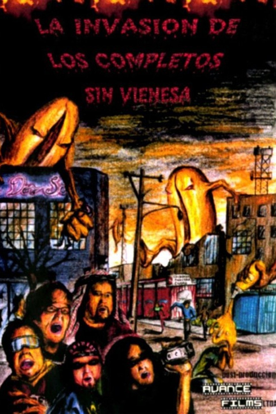 Poster de La invasión de los completos sin vienesa