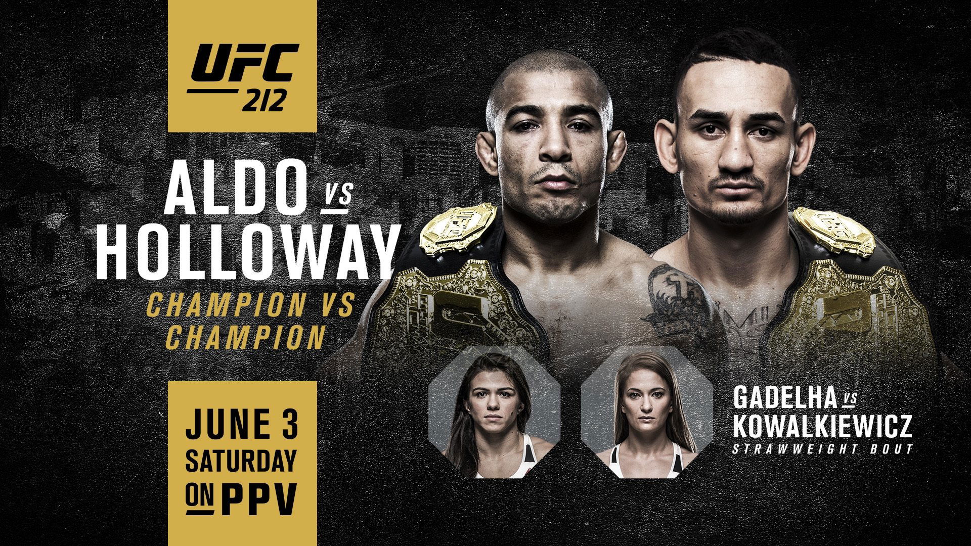 UFC 212: Aldo vs. Holloway 2017 123movies