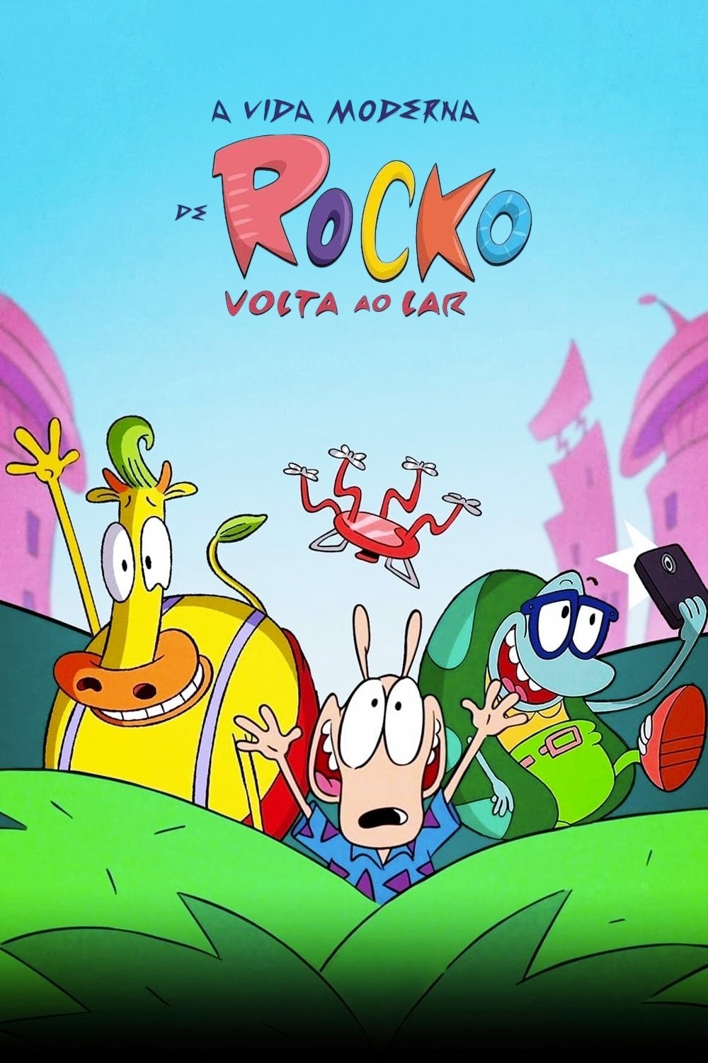 Poster de A Vida Moderna de Rocko: Volta ao Lar