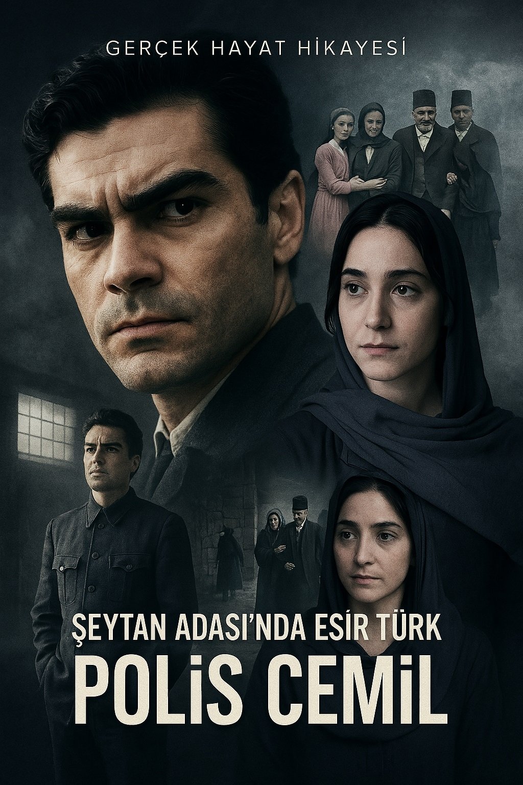 Poster de Şeytan Adası'nda Esir Türk: Polis Cemil