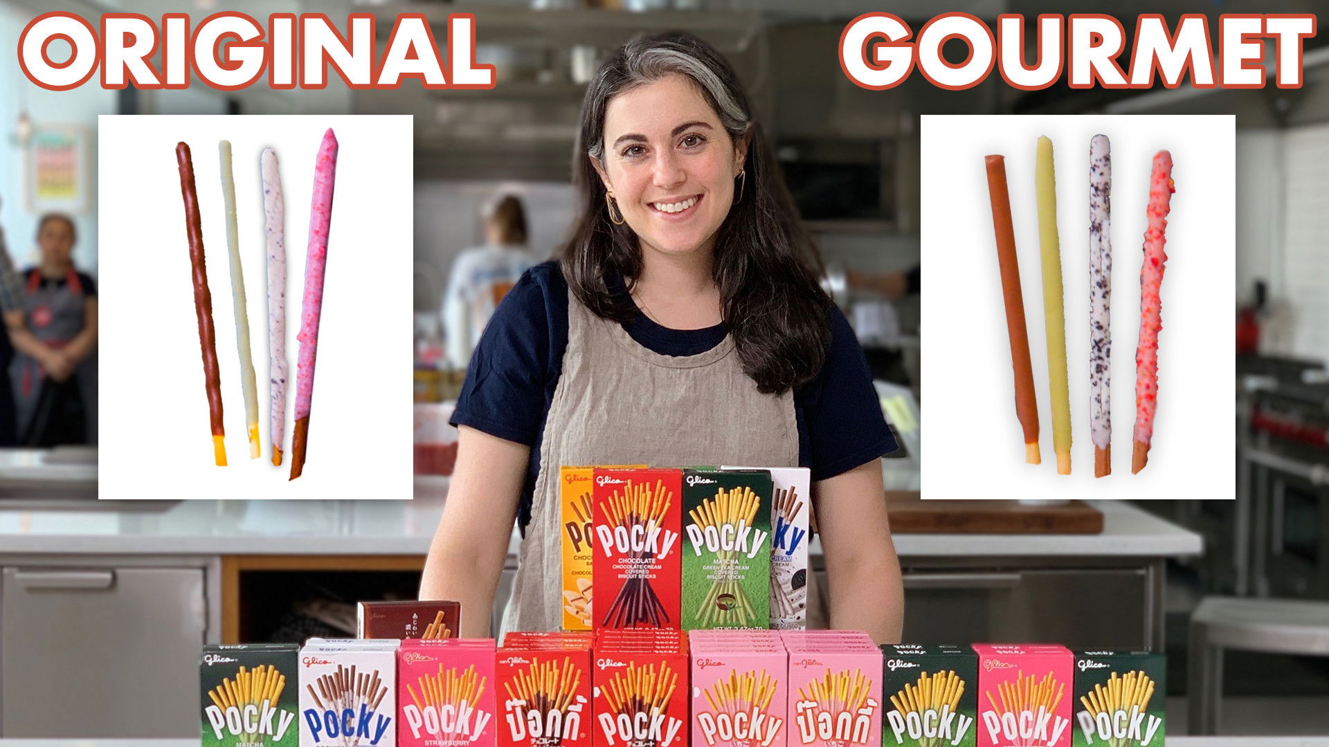 Pastry Chef Attempts to Make Gourmet Pocky