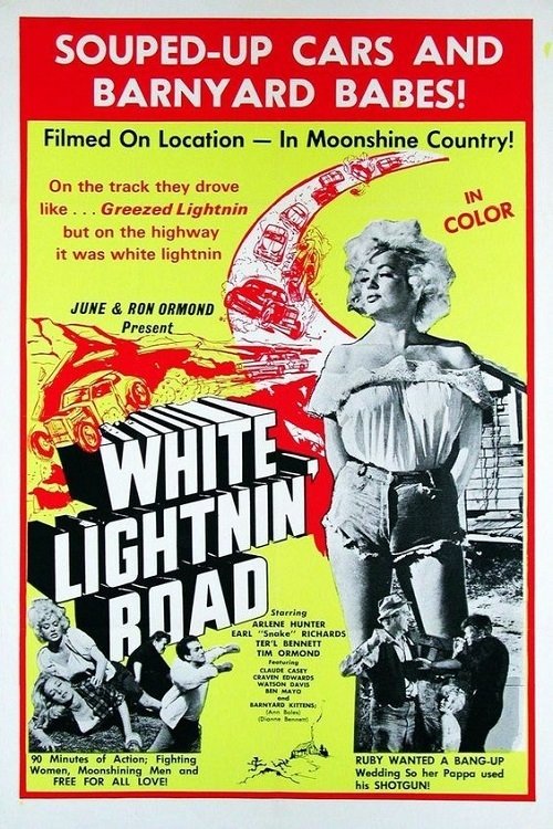 Poster de White Lightnin' Road