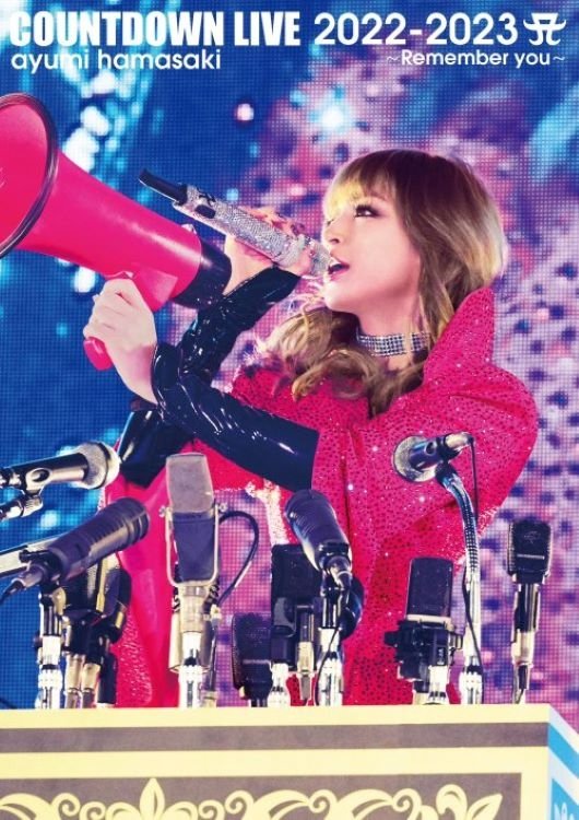 Poster de ayumi hamasaki COUNTDOWN LIVE 2022-2023 A ~Remember you~