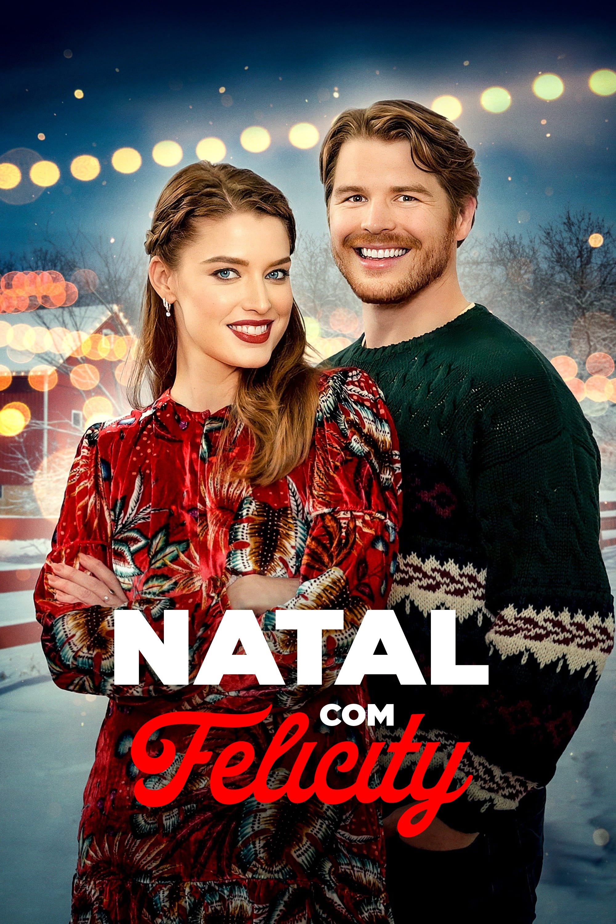 Poster de Natal com Felicity