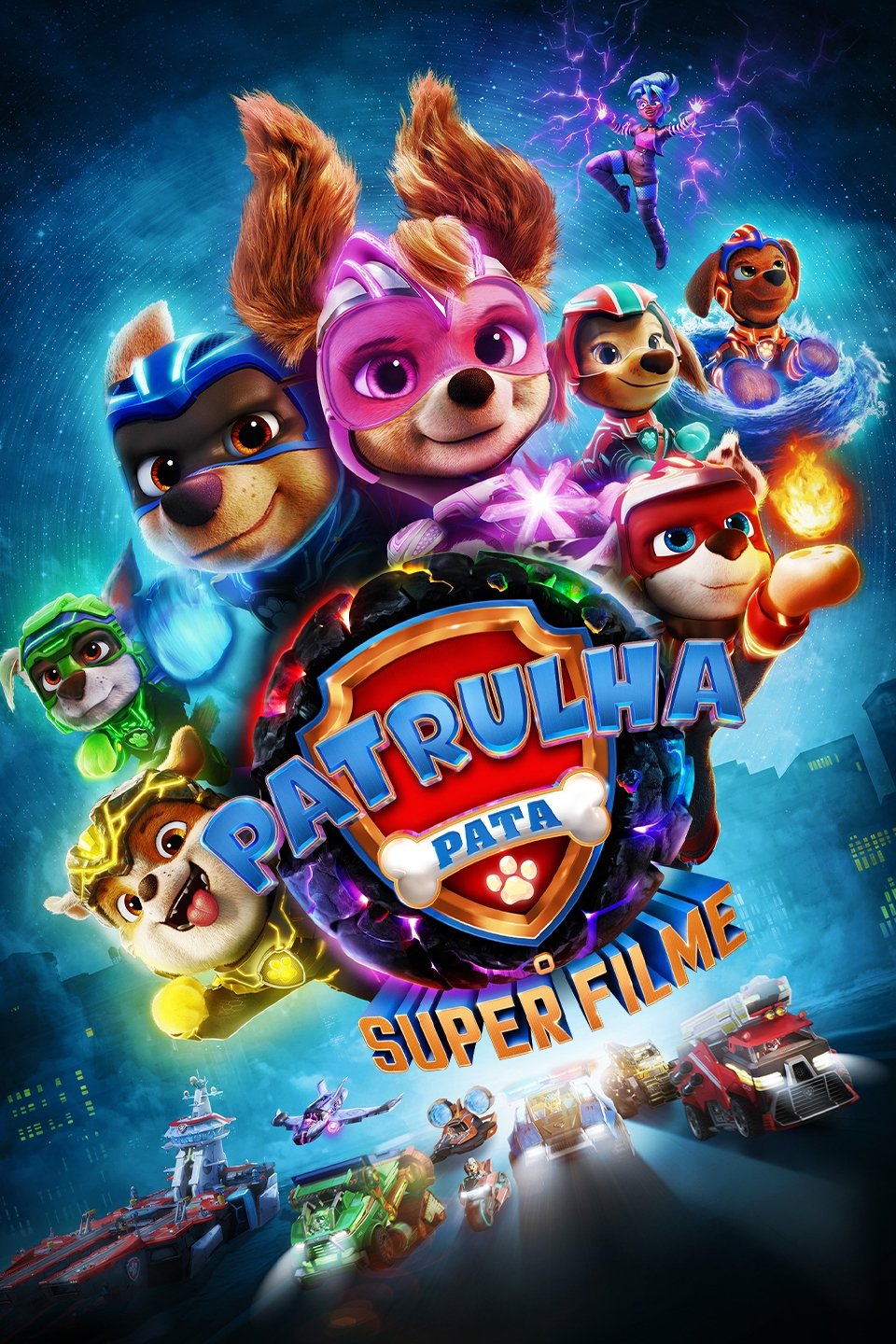 Poster de Patrulha Canina: Um Filme Superpoderoso