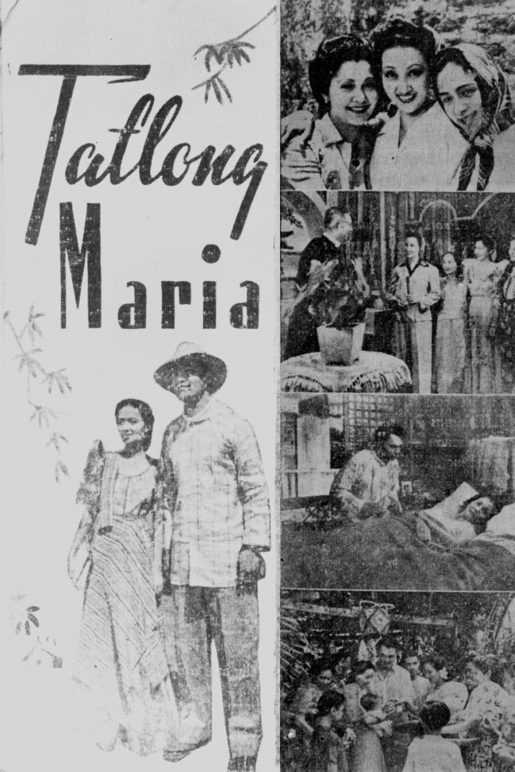 Poster de Tatlong Maria