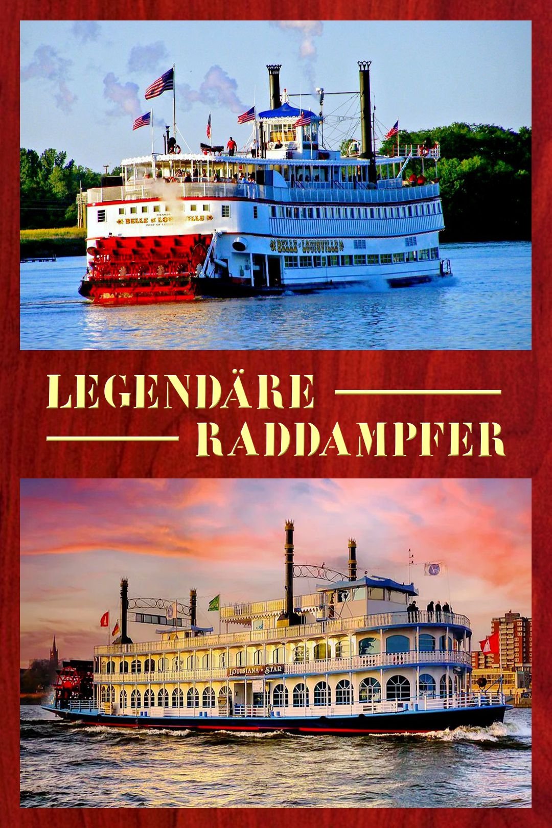 Poster de Legendäre Raddampfer
