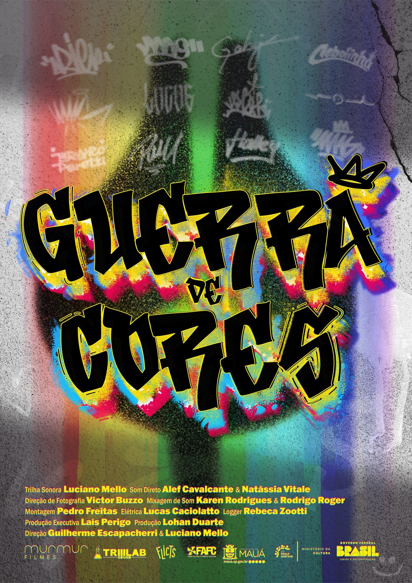 Poster de Guerra de Cores