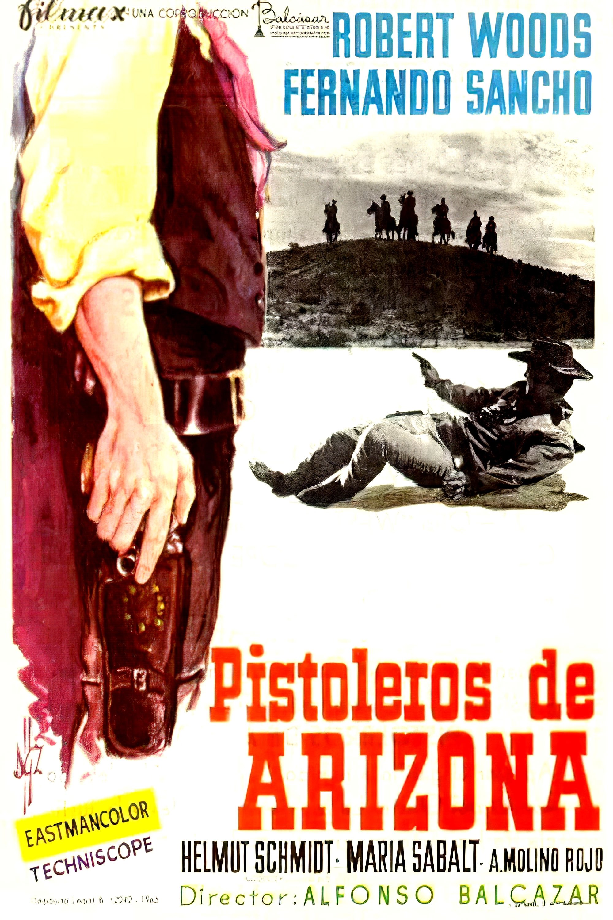 Affiche du film Los pistoleros de Arizona
