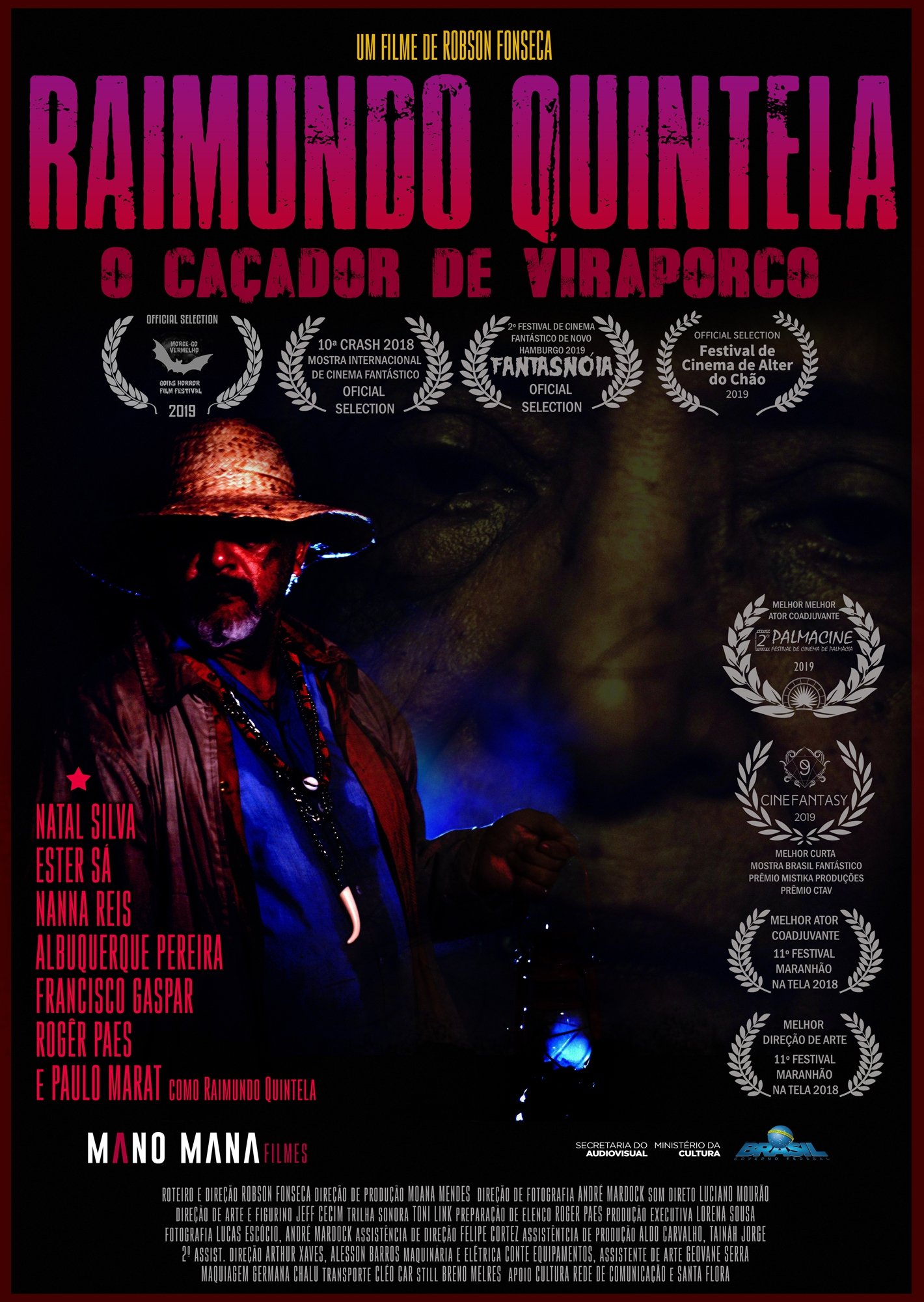 Poster de Raimundo Quintela: O Caçador de Vira-Porco
