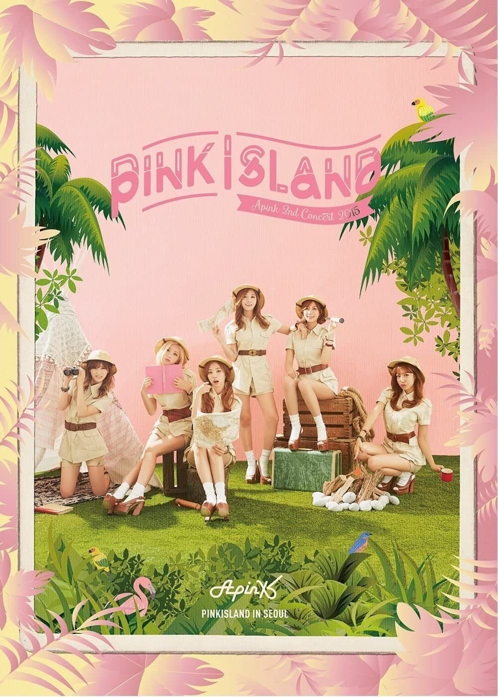 Affiche du film Apink 2nd Concert "Pink Island"