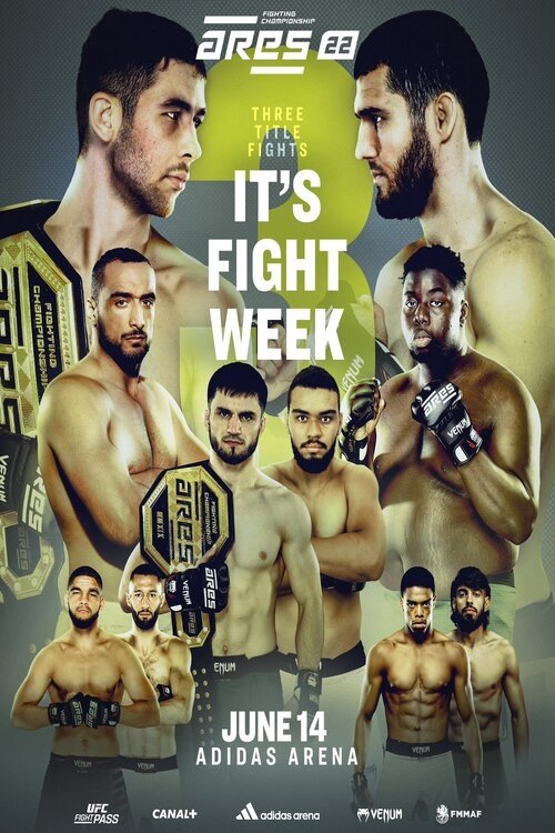 Poster de ARES 22: Sola vs. Imavov