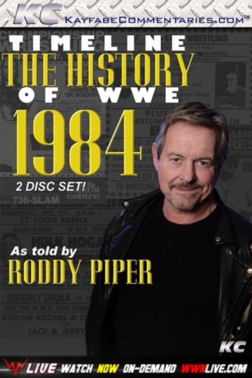 Poster de Timeline: The History of WWE – 1984 – As Told By Roddy Piper