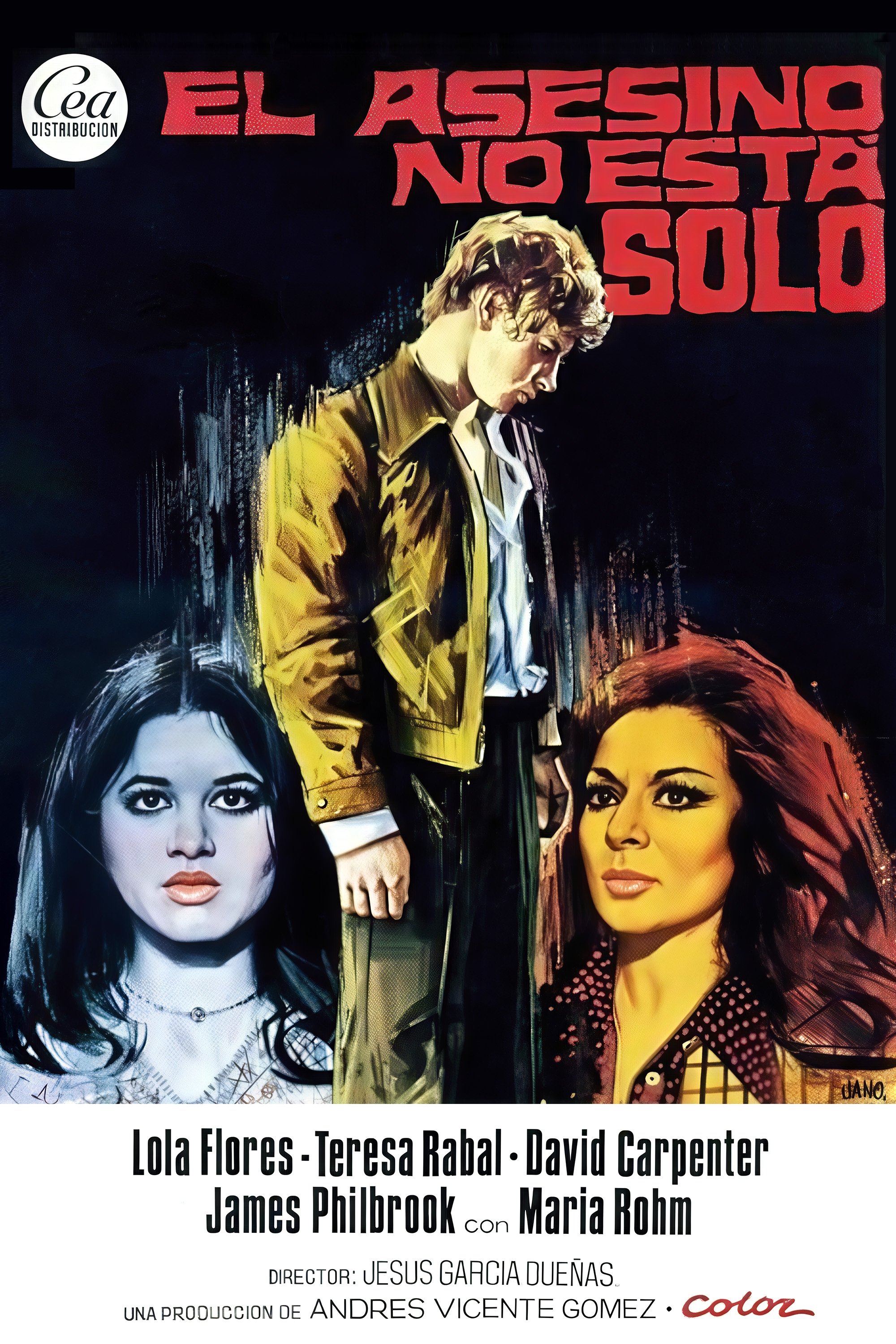 Affiche du film El asesino no está solo
