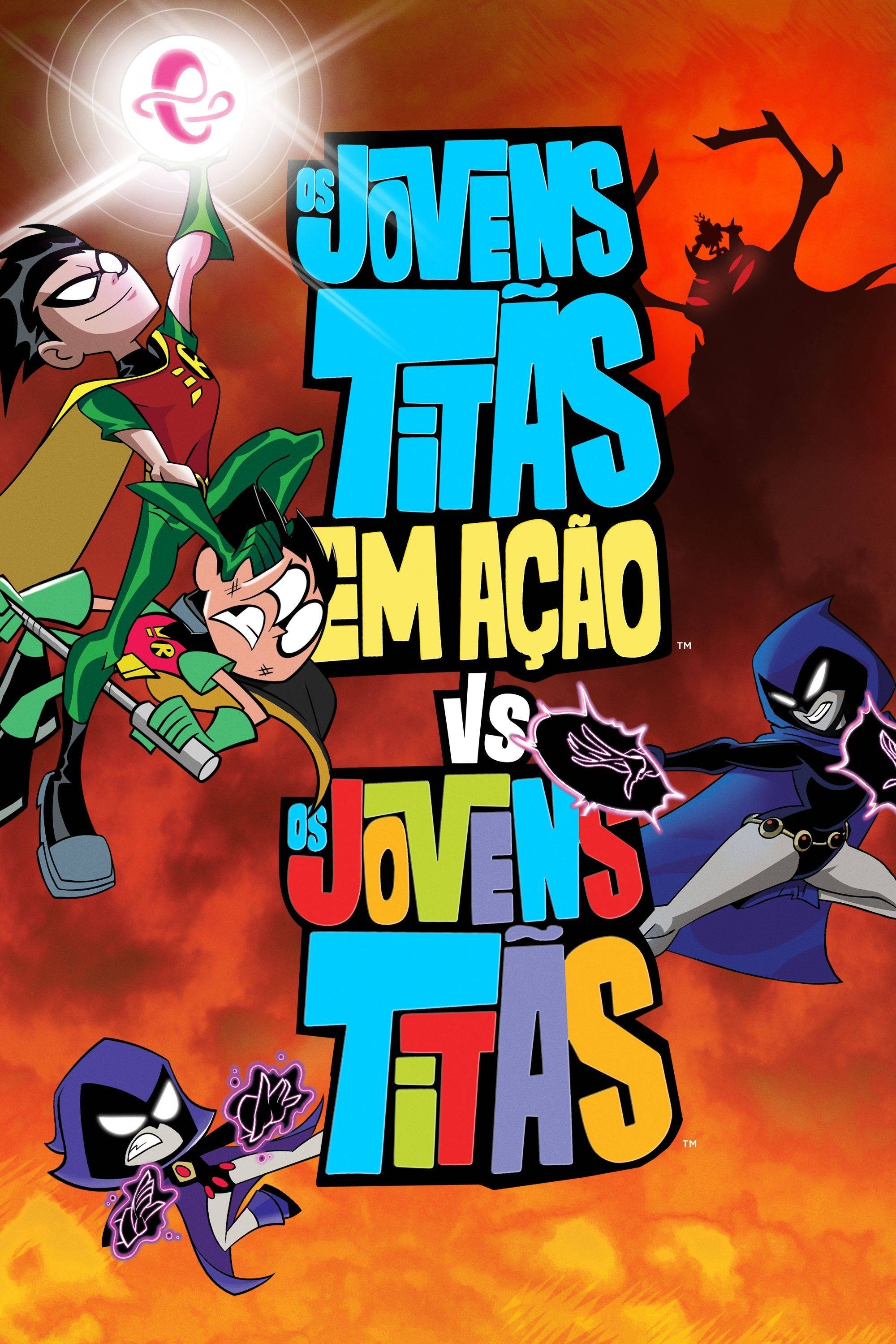 Poster de Os Jovens Titãs em Ação Vs. Os Jovens Titãs