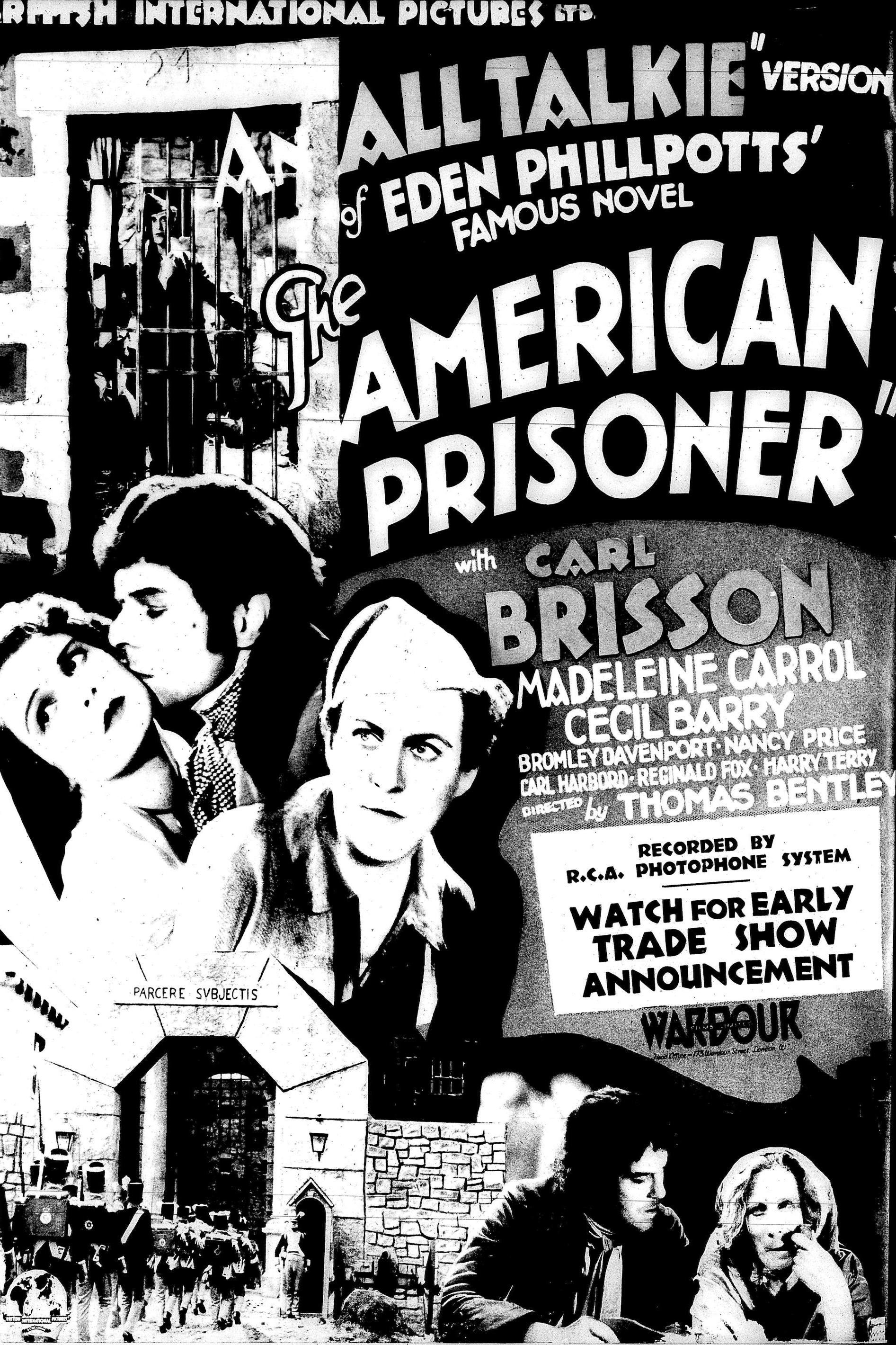 Poster de The American Prisoner