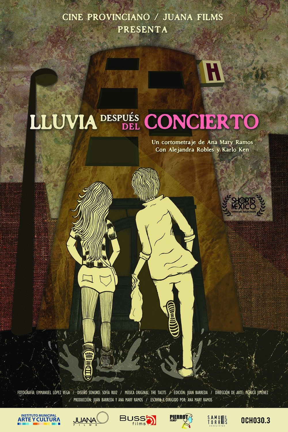 Poster de Lluvia después del concierto