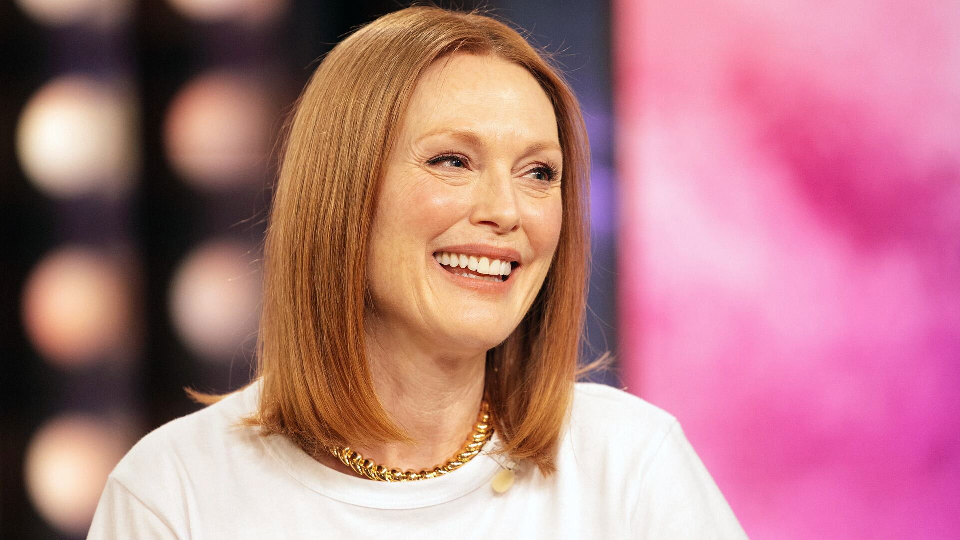 Julianne Moore, Sam Nivola, Jessica Kirson, Eric Roberson, Governor Kathy Hochul