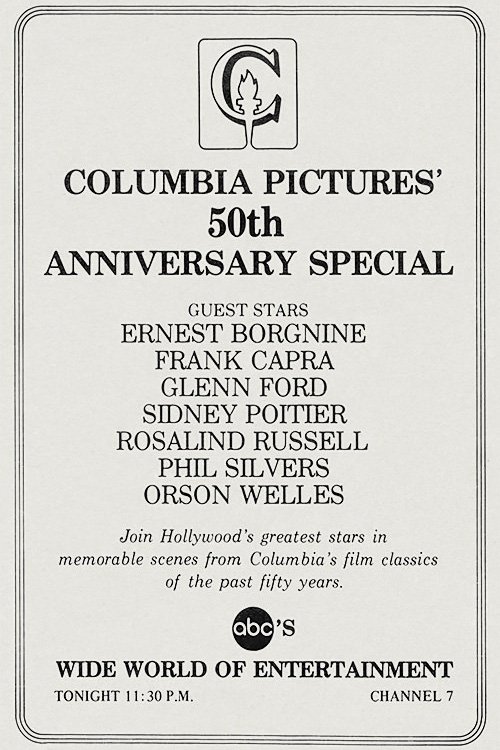 Poster de The Columbia Pictures 50th Anniversary Special