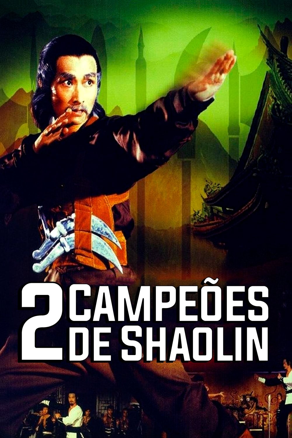 Poster de 2 Campeões de Shaolin