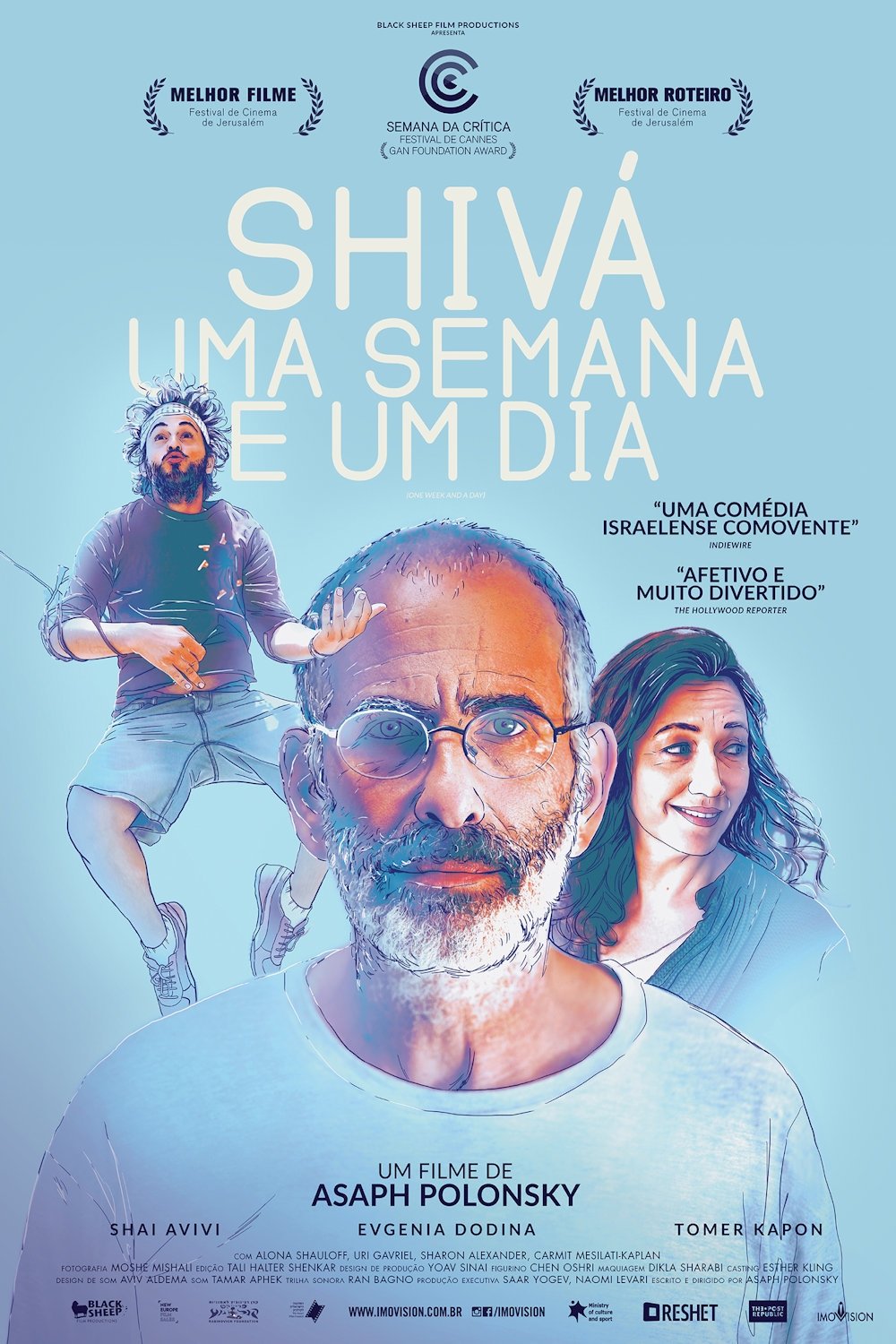 Poster de Shivá - Uma Semana e Um Dia
