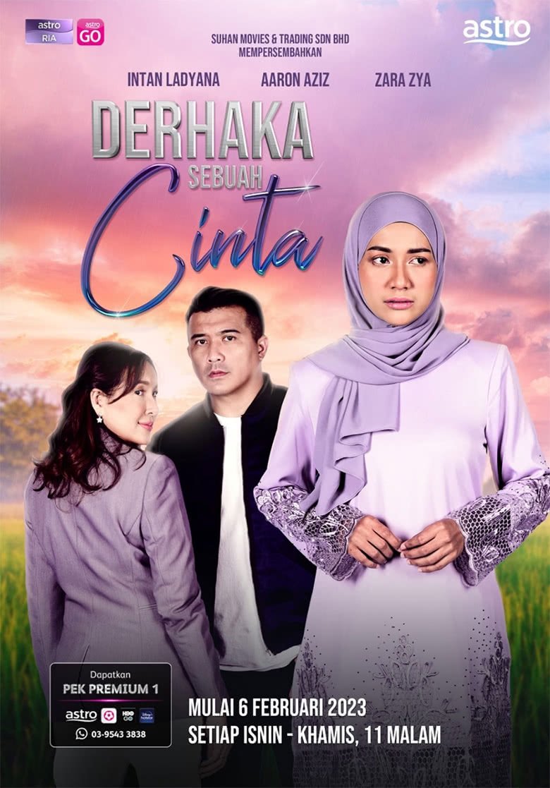 Poster de Derhaka Sebuah Cinta