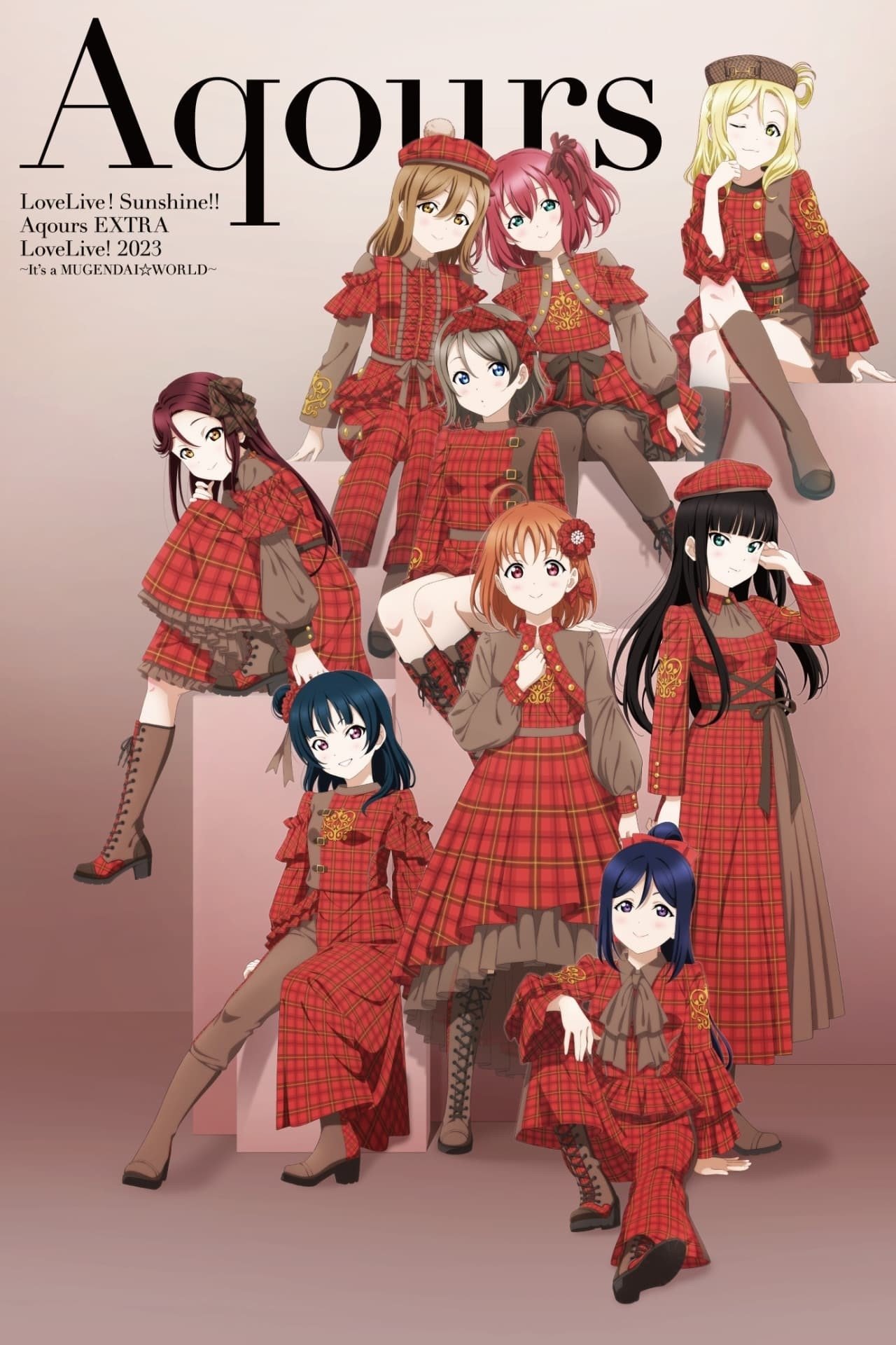 Poster de Aqours EXTRA ラブライブ! 2023 ~It's a 無限大☆WORLD~ lit. Aqours EXTRA LoveLive! 2023 ~It's an Infinite☆WORLD~