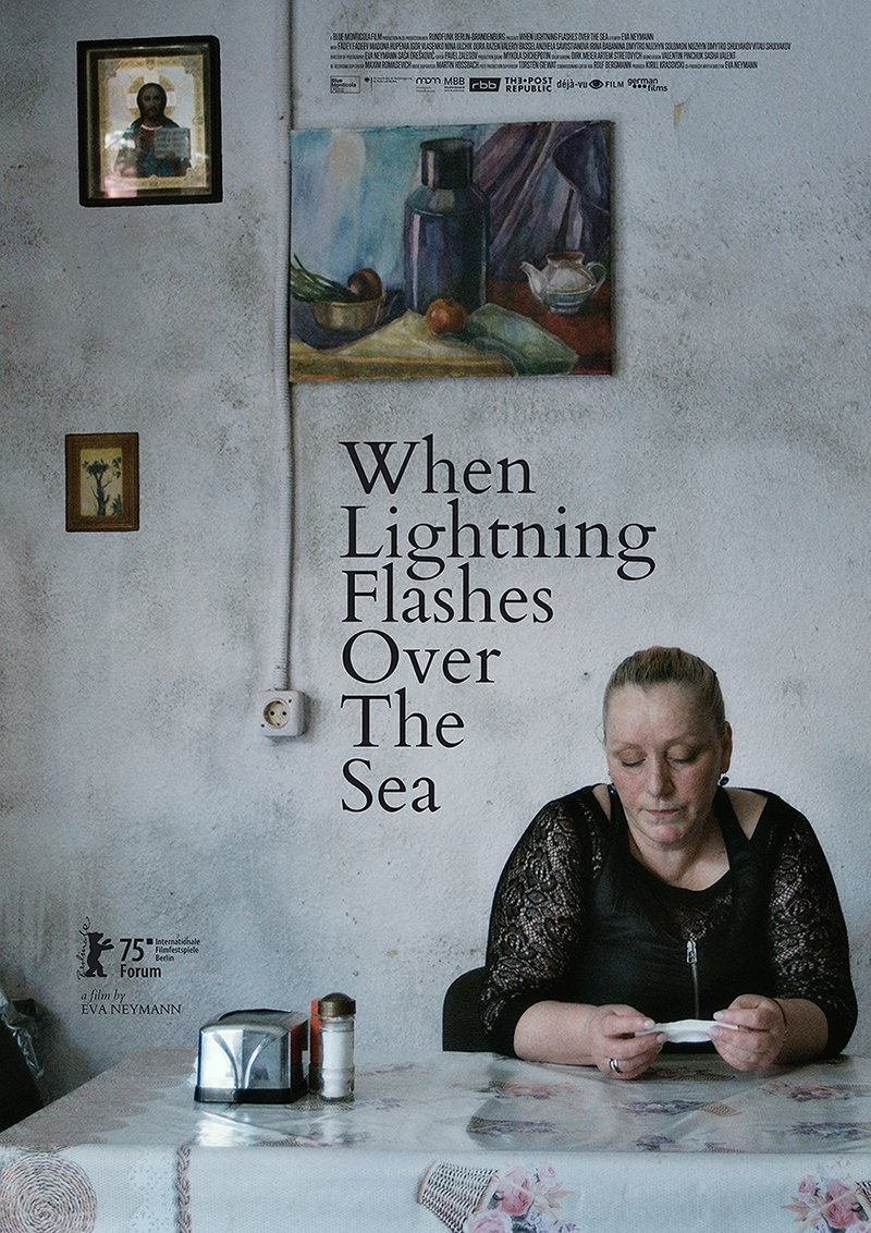 Poster de When Lightning Flashes Over the Sea