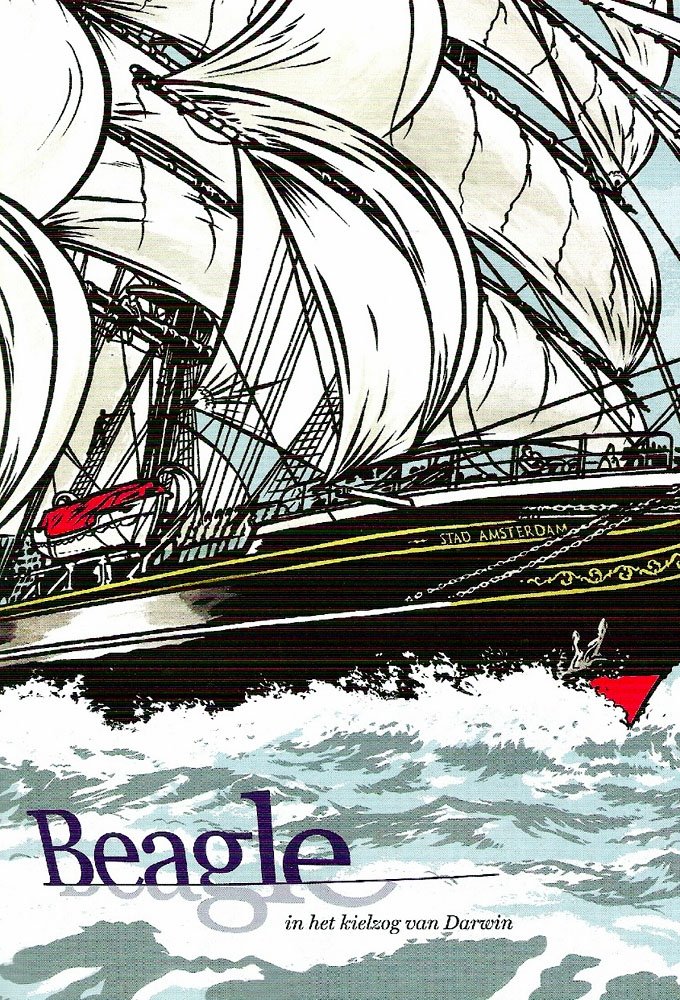 Poster de Beagle, in het kielzog van Darwin