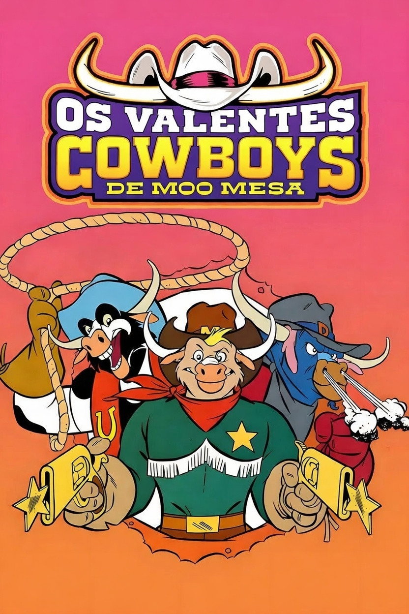 Poster de Os Valentes Cowboys de Moo Mesa