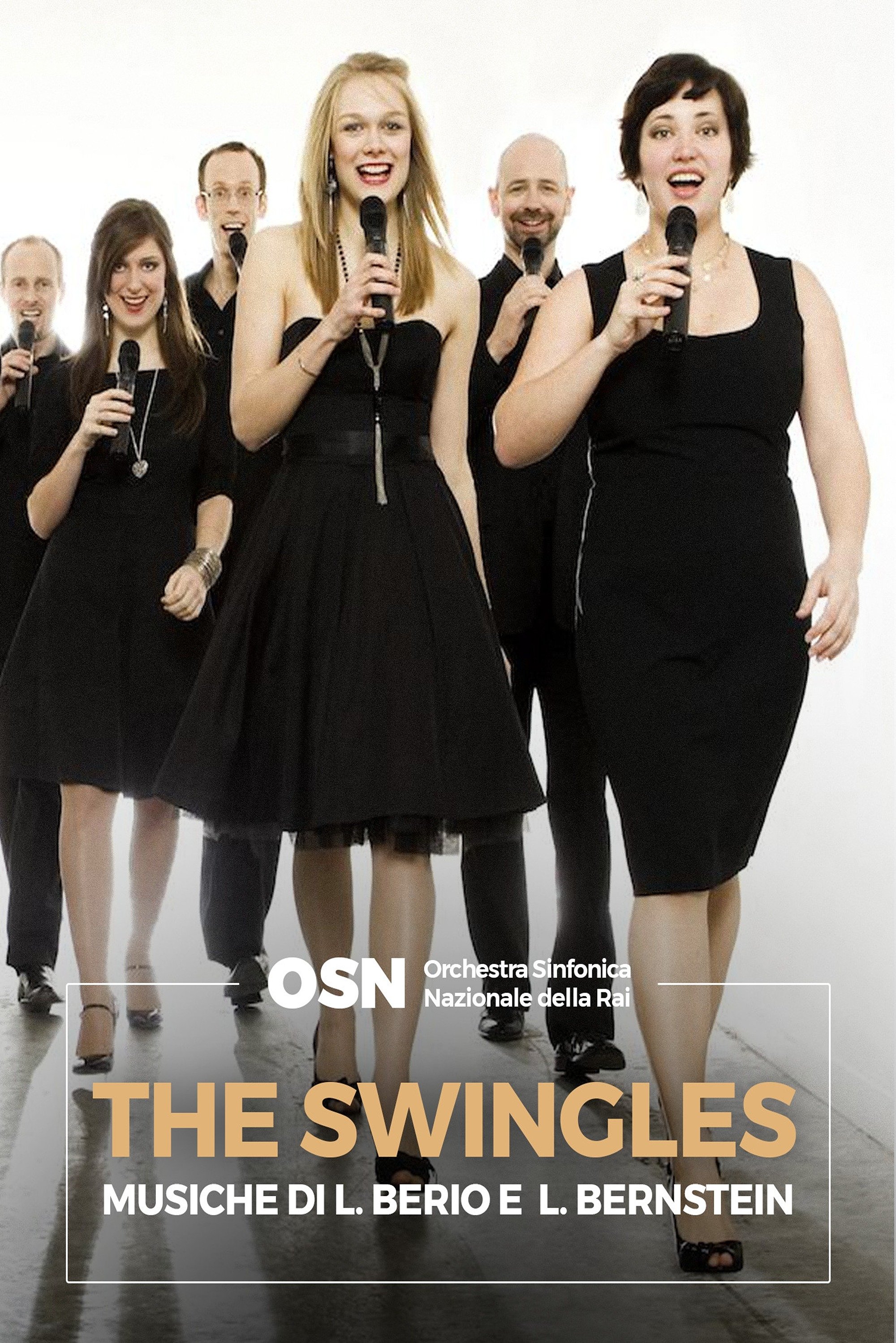 Poster de The Swingles con l'Orchestra Rai