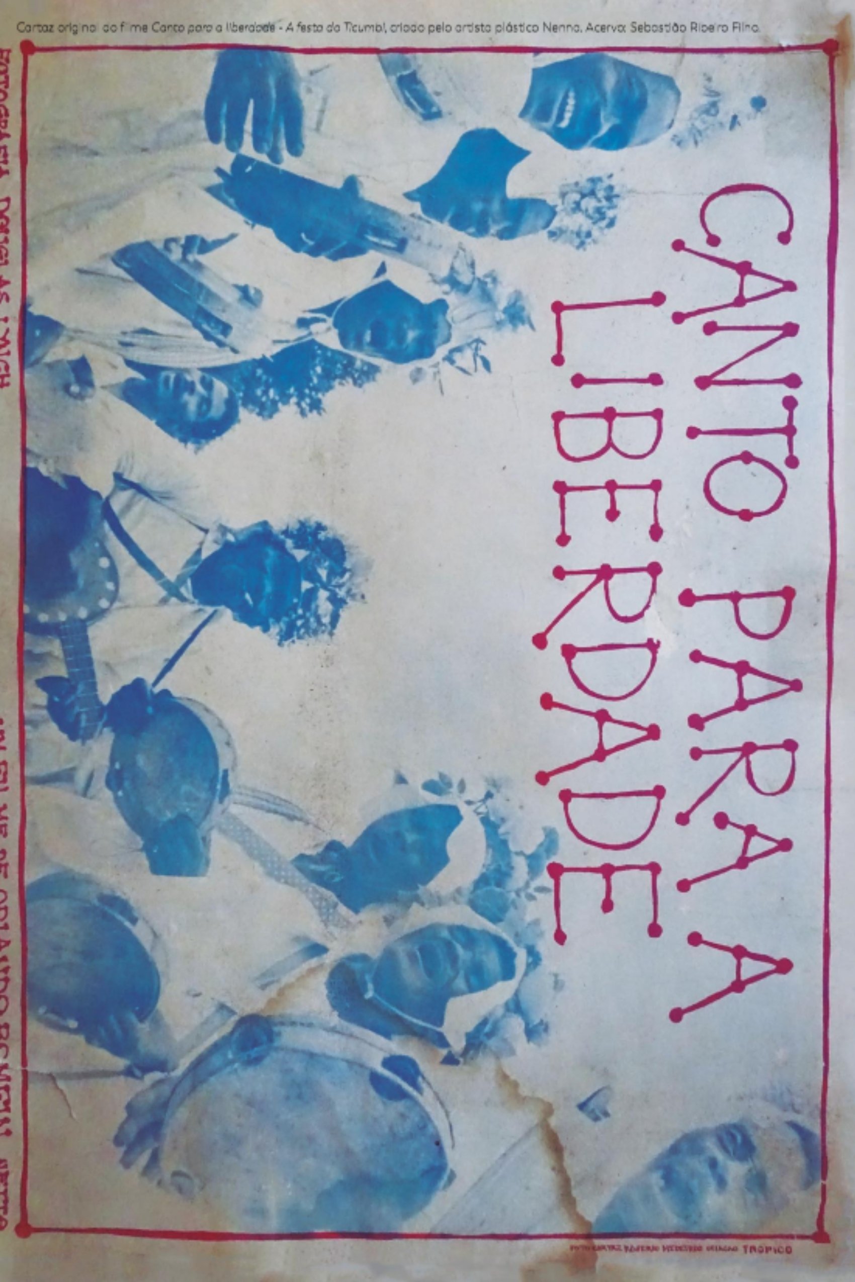 Poster de Canto para a liberdade – A Festa do Ticumbi